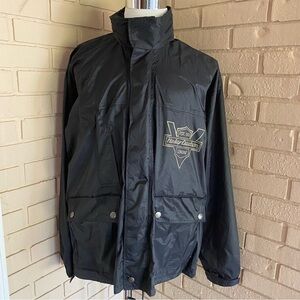 Harley Davidson Rain Riding Jacket Waterproof Taped Men’s Medium M Oversized